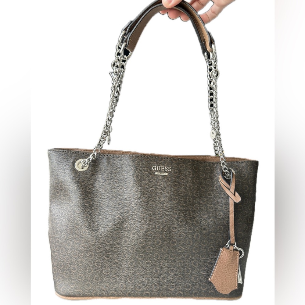 Guess womens bag, monogram print